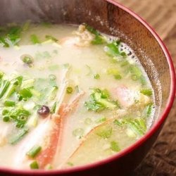 Miso Soup With Shrimp
