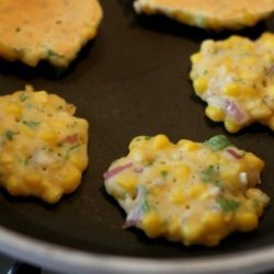 Green Chile Corn Fritters