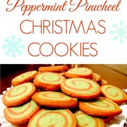Peppermint Pinwheel Cookies