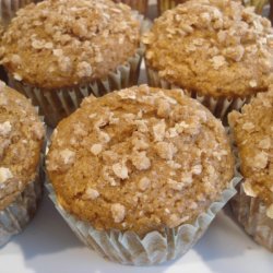 Pumpkin Cream Cheese Muffins With Streusel Topping