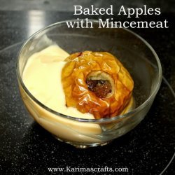 Mincemeat  Baked Apples