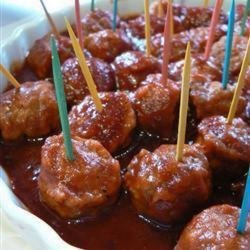 Sweet & Spicy Cocktail Meatballs