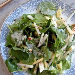 Watercress Salad With Apple