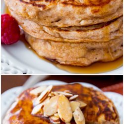 Whole-Wheat Oatmeal Pancakes