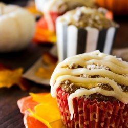 Pumpkin Coffee Cake Muffins
