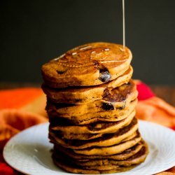 Pumpkin Oat Pancakes
