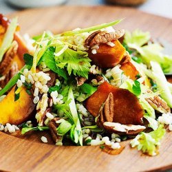 Brown Rice and Roast Pumpkin Salad