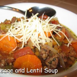 Sausage and Lentil Soup