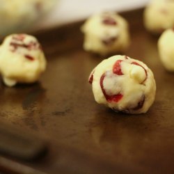 Cranberry and White Chocolate Shortbread