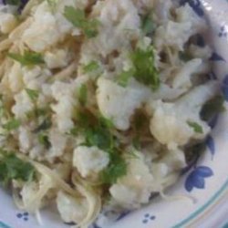 Bagna Cauda Cauliflower Pasta