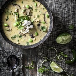 Curried Coconut Chicken Soup