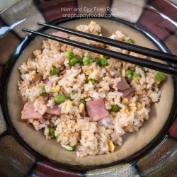 Fried Rice With Ham and Eggs