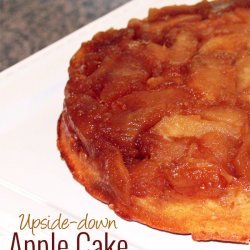 Upside-Down Apple Cake