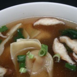Spinach-And-Pork Wontons