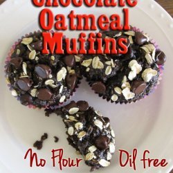 Chocolate Oatmeal Muffins