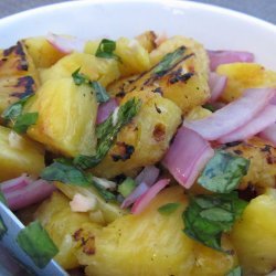 Grilled Pineapple and Onion Salsa