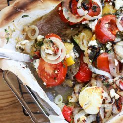 Baked Eggplant With Goat Cheese