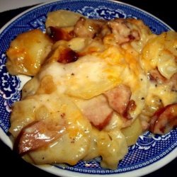 Scalloped Potatoes and Kielbasa