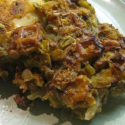 Waffle and Pecan Stuffing