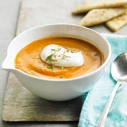 Gingered Carrot Cream Soup
