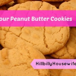 Peanut Butter Cookies - No Flour