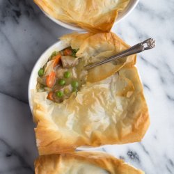 Phyllo Pie With Chicken