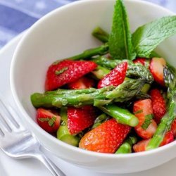 Asparagus, Strawberry and Mint Salad