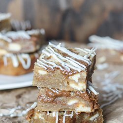 Browned Butter White Chocolate Blondies