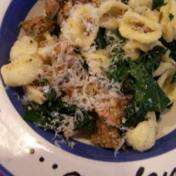 Orecchiette With Sausage and Greens