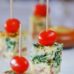 Ham, Spinach, and Cheese Casserole