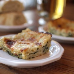 Spinach and Mushroom Veggie Lasagna
