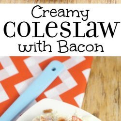 Creamy Bacon Coleslaw