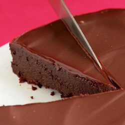 Flourless Chocolate Cake With Chocolate Glaze