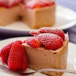 Gluten-Free Vegan Strawberry Cheesecake