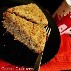 Coffee and Almond Streusel Cake