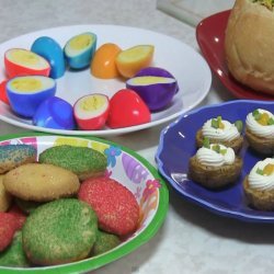 Rainbow Butter Cookies