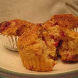 Accidental Orange Raspberry Muffins