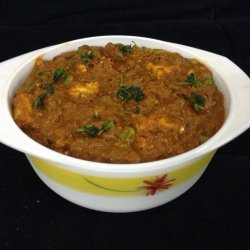 Mutter Paneer (Peas and Cottage Cheese