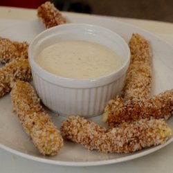 Fried Cheese Sticks with Dip
