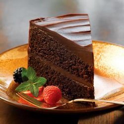 Glossy Chocolate Cake