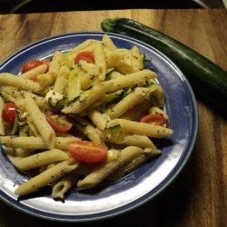 Peppery Zucchini Pasta