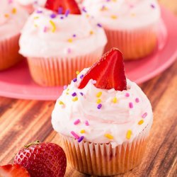 Sprinkles Strawberry Cupcakes Recipe