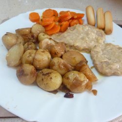 Pork and Potatoes With Mustard Sauce