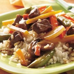 Quick Beef Tips and Vegetables