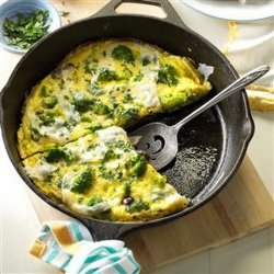 Broccoli and Cheese Omelet
