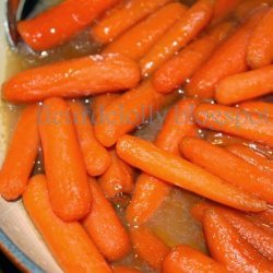 Baby Carrots Glazed With Butter