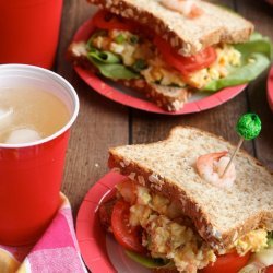 Shrimp and Egg Sandwiches