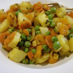 Samosa-Spiced Potato Jumble (And Tvp)