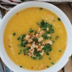 Creamed Carrot and Ginger Soup