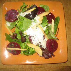 Roasted Beets and Quince Salad